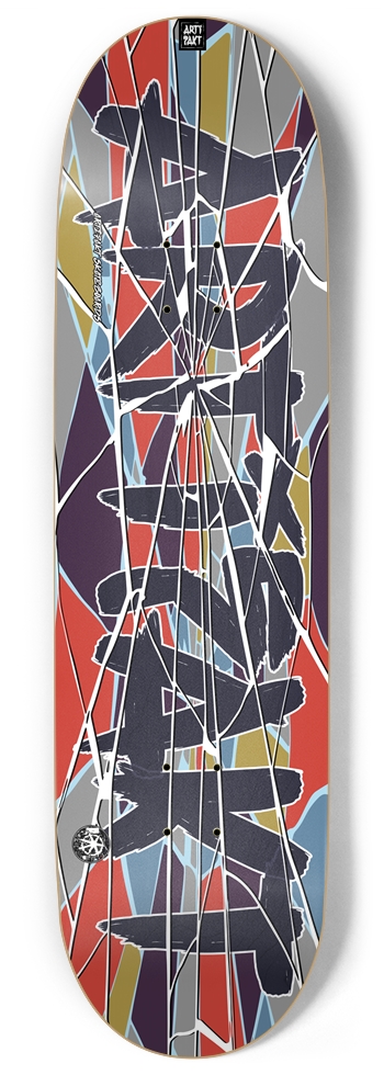 Shattered 9 Inch Skateboard