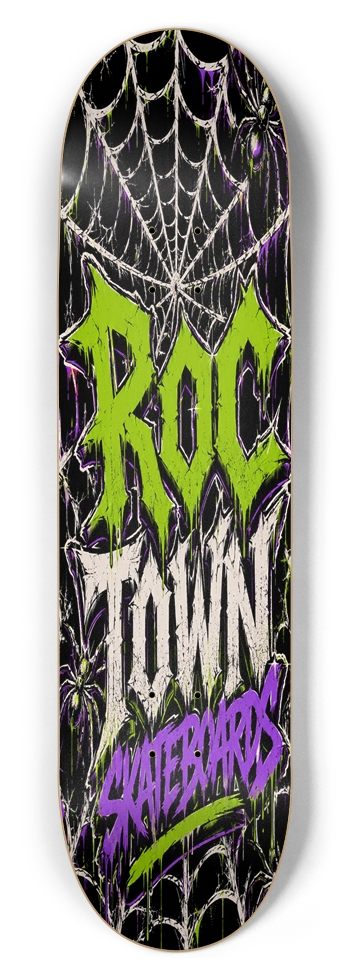 SPIDER Logo 8-1/2 Skateboard Deck