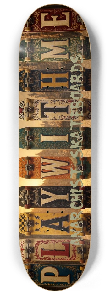 Play With Me 8-1/4 Skateboard Deck