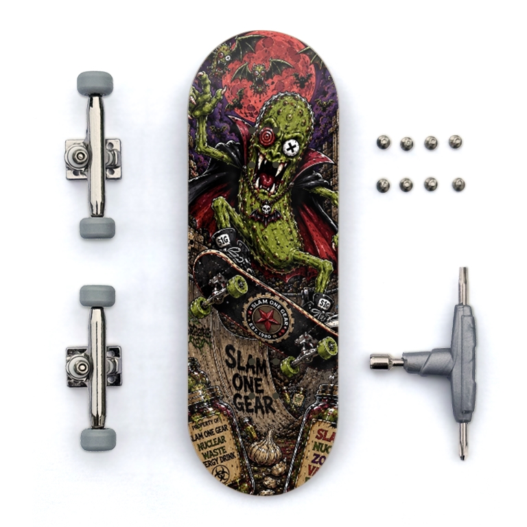 Zampires Nuclear Zombie Vampire Pickles by SLAM ONE GEAR