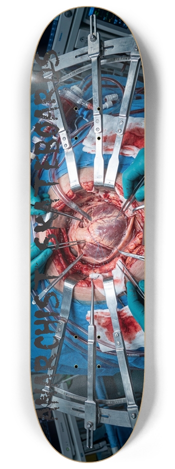HEART ATTACK 8-1/4 Skateboard Deck