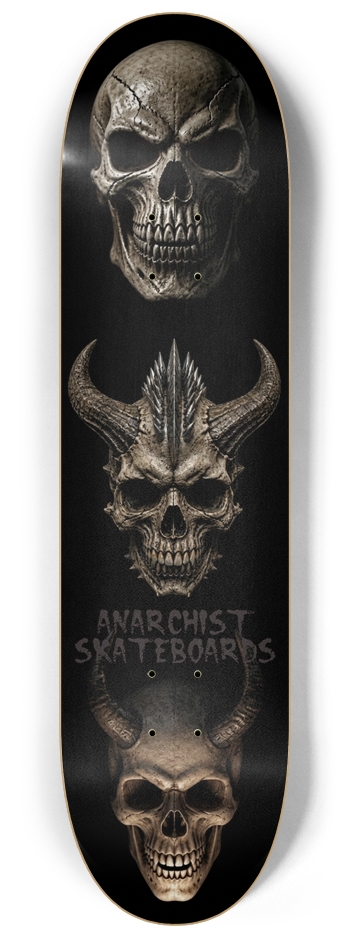 SKULLS VI 8-1/4 Skateboard Deck