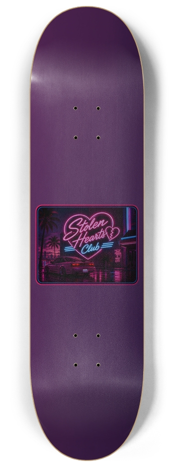 Stolen Hearts Club 8-1/4 Skateboard Deck