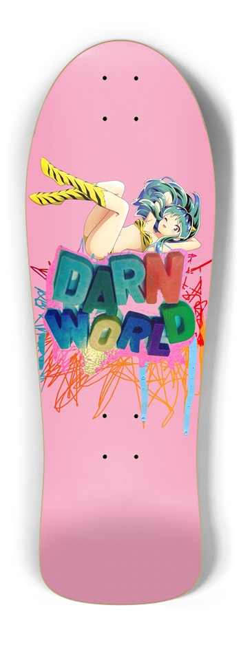 DARN LUM 10.25” pink Old School Shape