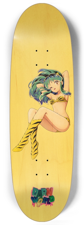 DARN LUM 9.75” Yella Wood Egg Shape
