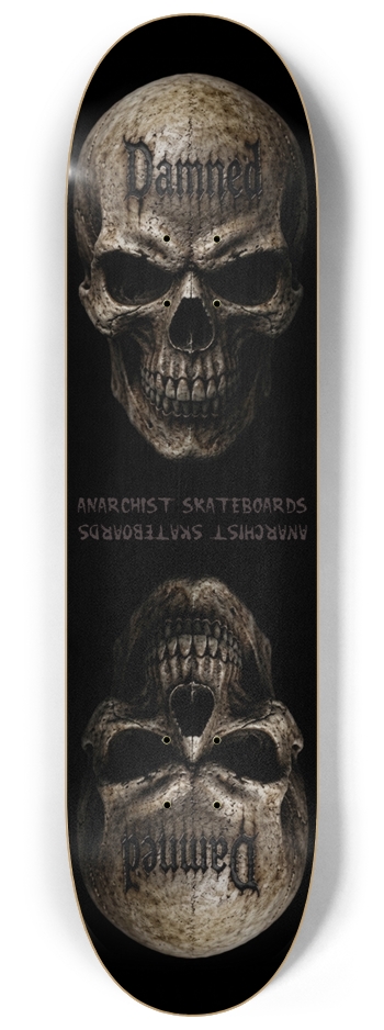 DAMNED 8-1/4 Skateboard Deck