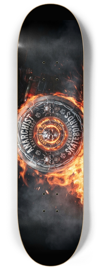 HOTWHEELS 8-1/4 Skateboard Deck