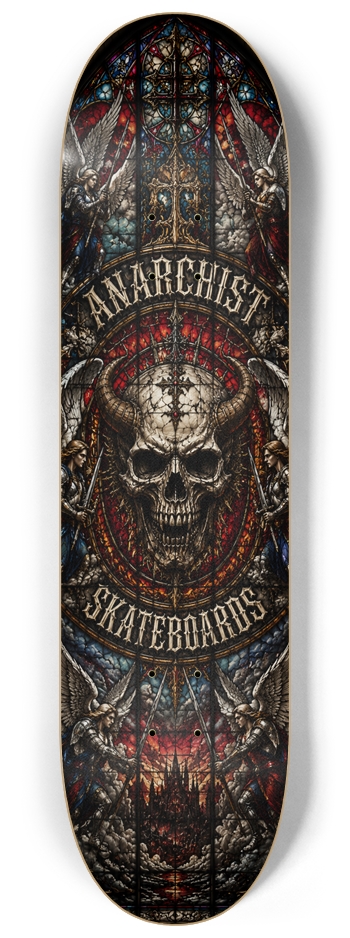 STAINED GLASS III 8-1/4 Skateboard Deck
