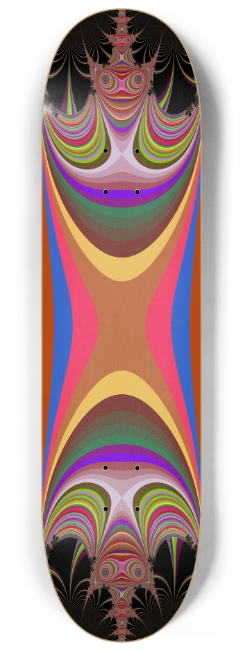 Fractal #1913 #2 8-1/4 Skateboard Deck
