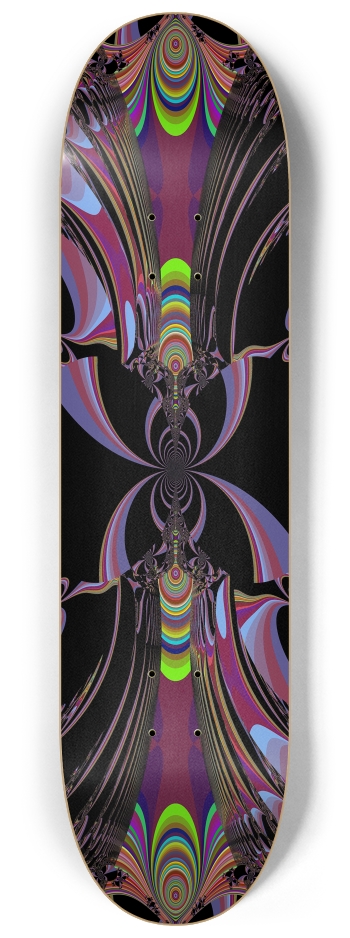 Fractal #1907 #2 8-1/4 Skateboard Deck