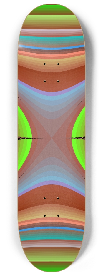Fractal #1924 #2 8-1/4 Skateboard Deck