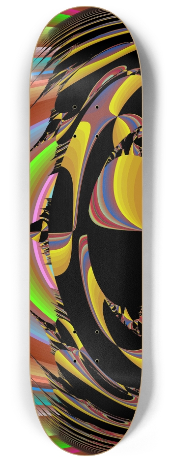 Fractal #1924 #3 8-1/4 Skateboard Deck