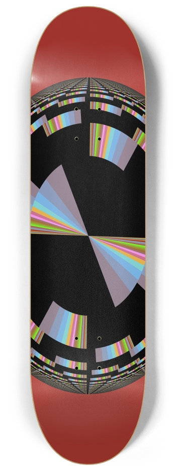 Fractal #1915 #2 8-1/4 Skateboard Deck