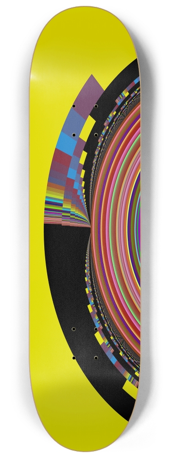Fractal #1908 #1 8-1/4 Skateboard Deck