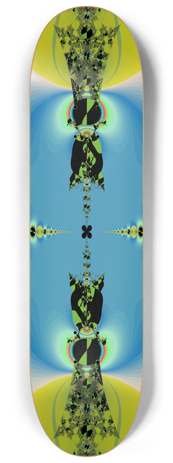 Fractal #1912 #2 8-1/4 Skateboard Deck