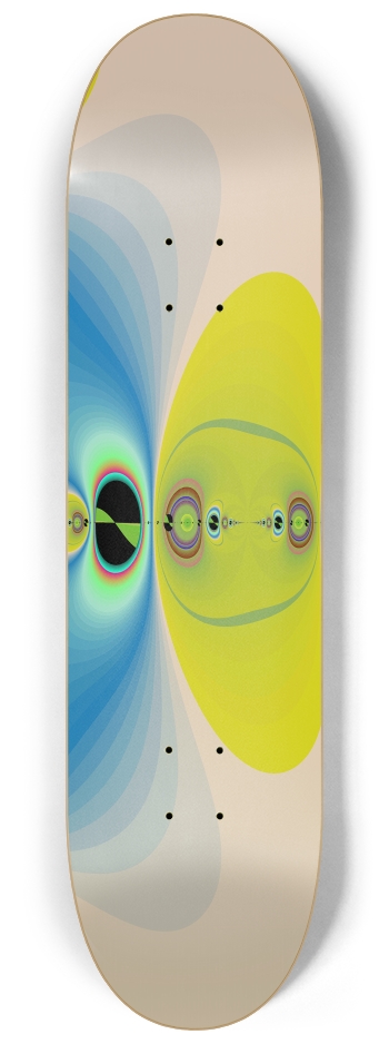 Fractal #1912 #3 8-1/4 Skateboard Deck