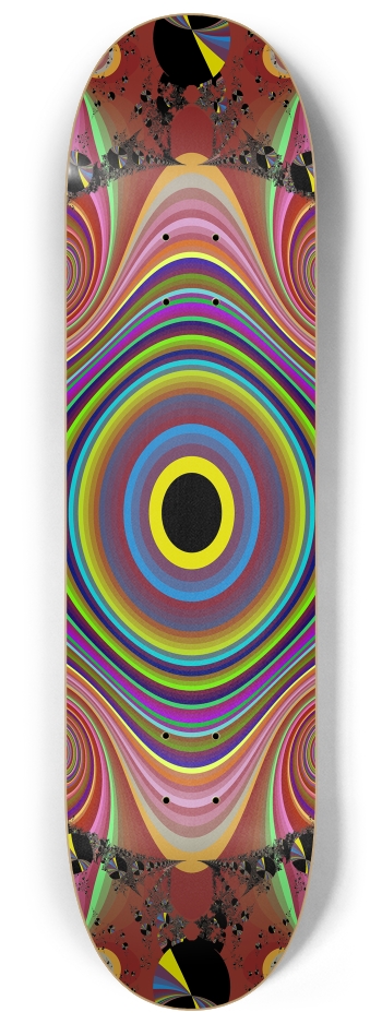 Fractal #1911 #2 8-1/4 Skateboard Deck