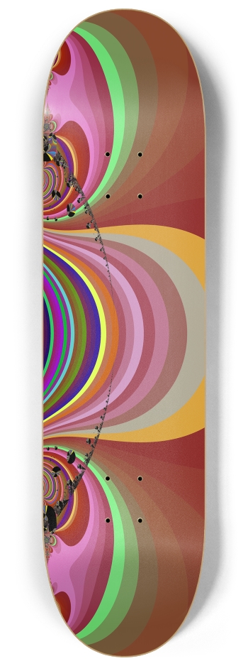 Fractal #1911 #3 8-1/4 Skateboard Deck