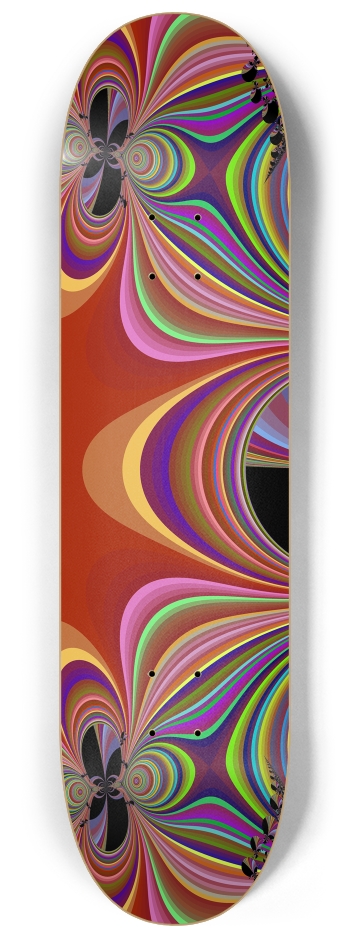 Fractal #1906 #1 8-1/4 Skateboard Deck