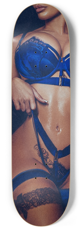BLUE 9 Inch Skateboard