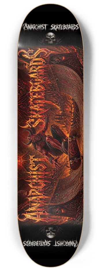 THE DEVIL 8-1/4 Skateboard Deck
