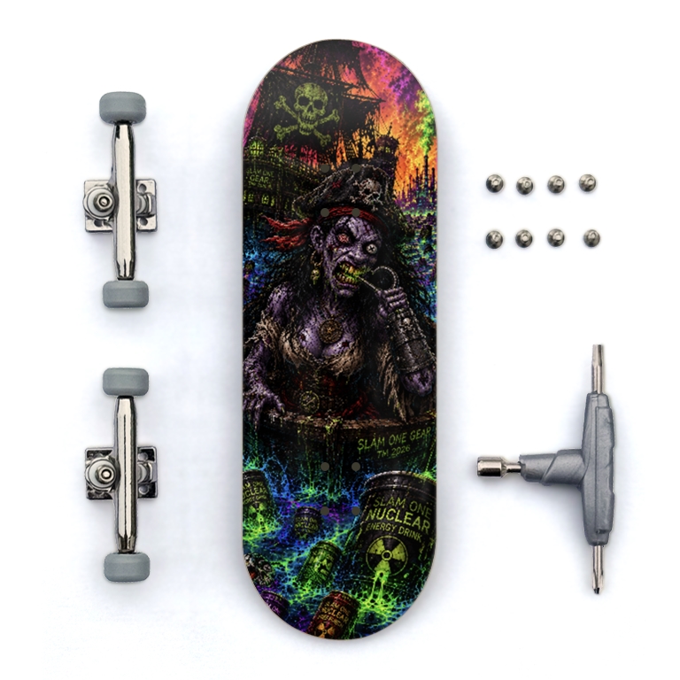 Zombie Pirate SLAM ONE GEAR Fingerboard