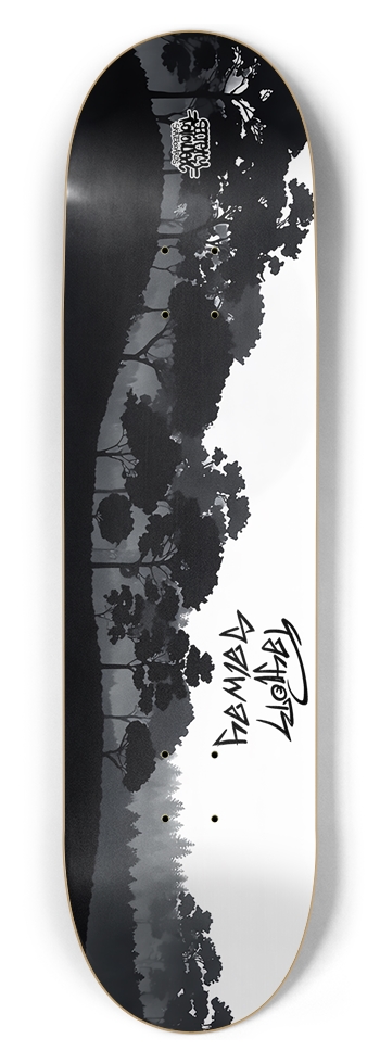 T. SALWAY 8.5 8-1/2 Skateboard Deck