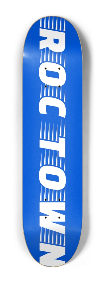 Roc Town “Fast Blue” 7-1/4 Mini/Kid Skateboard