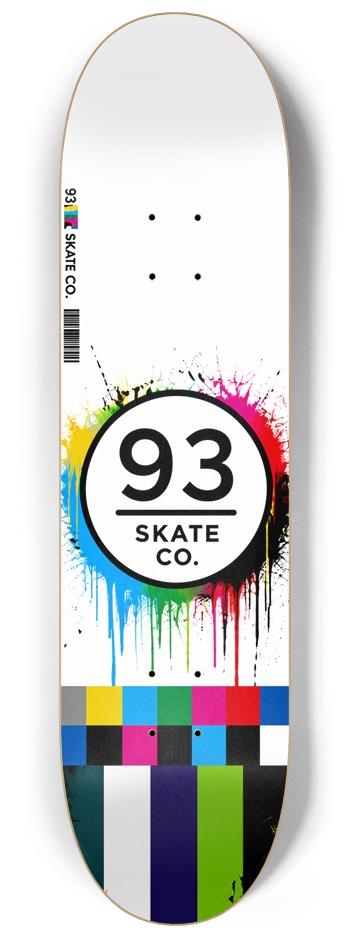 Broken Tv 8-1/4 Skateboard Deck