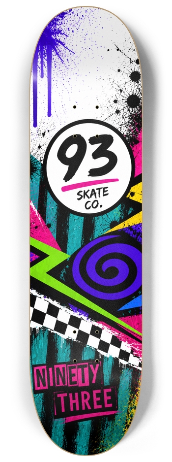 Retro 93 8-1/4 Skateboard Deck