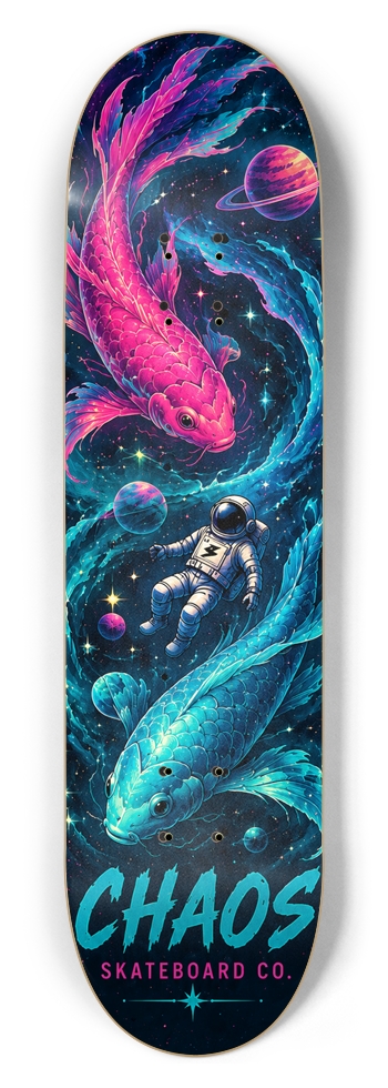8.5 - Chaos Space Koi 8-1/2 Skateboard Deck