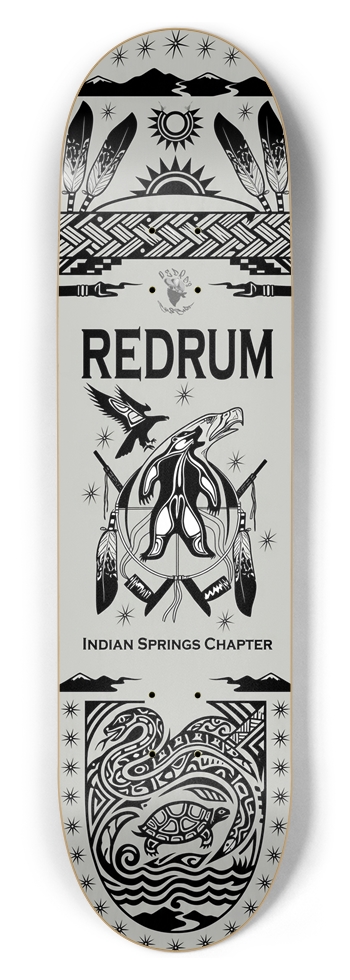 Indian Springs Chapter Charity Board 8-1/2 Skateboard Deck