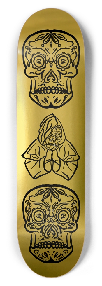 Muertos Prophet GOLD Edition 8.5 x 32 8-1/2 Skateboard Deck