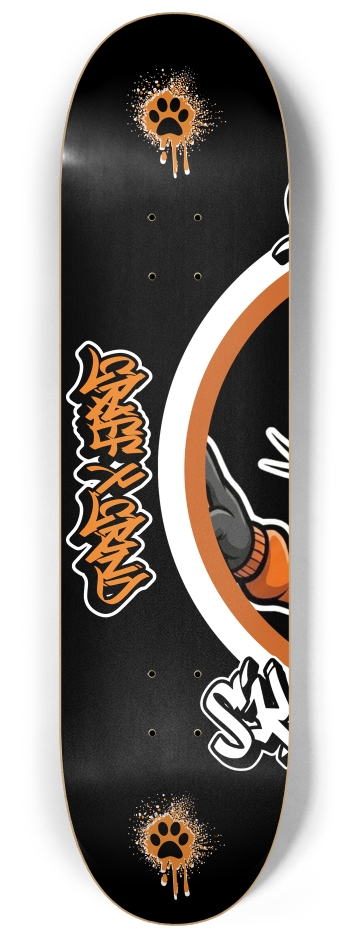 GRAFFKAT Skateboard Wall Art Series #1 8-1/4 Skateboard Deck