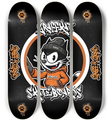 GRAFFKAT Skateboard Wall Art Series