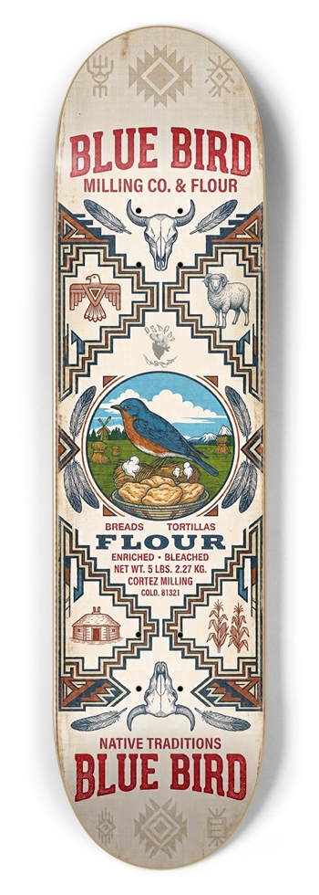 Traditional Flour Charity Board
