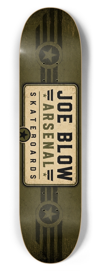 Joe Blow Arsenal Skateboards Classic