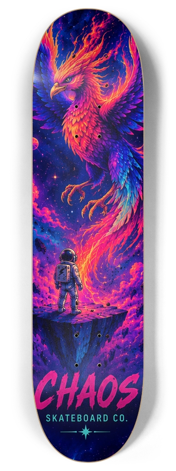 8.0 - Chaos Phoenix 8 Inch Skateboard Deck