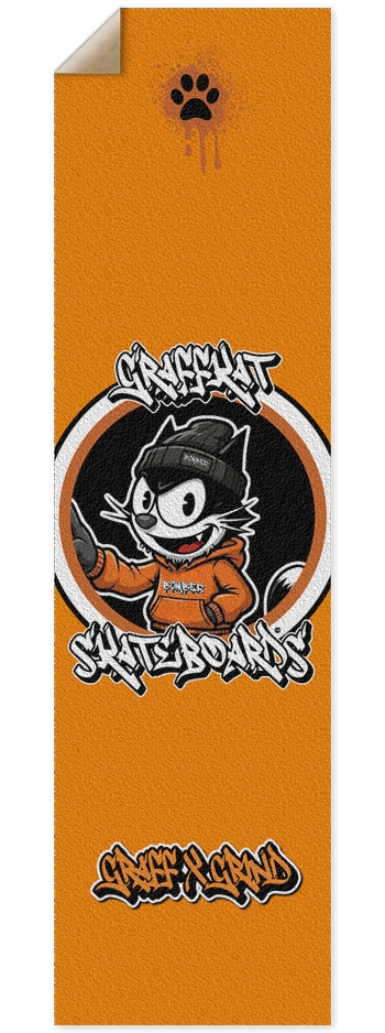 GRAFFKAT GRAFF & GRIND ORANGE Griptape