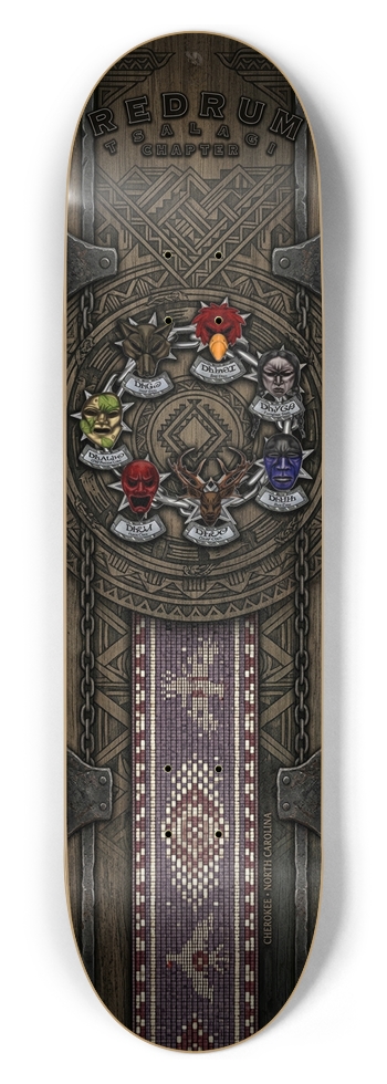TSALAGI Charity Board 8-1/2 Skateboard Deck