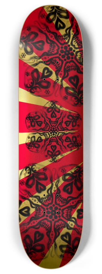 Candy Skull Mandala GOLD Edition 8 x 32
