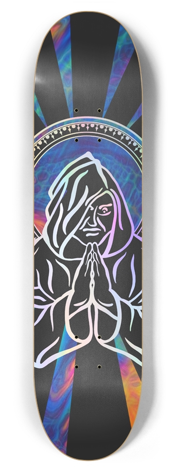 Prophet of the Deep Holographic Edition 7.87 x 31.75 7-7/8 Skateboard Deck