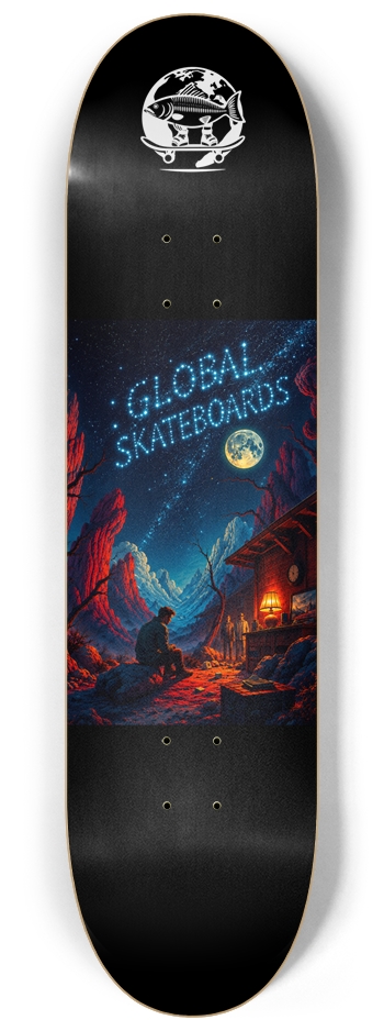 Outside House Global Skate 8-1/4 Skateboard Deck