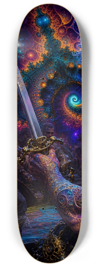 Psychedelic Lavendar Fractal Pirate #8 #1