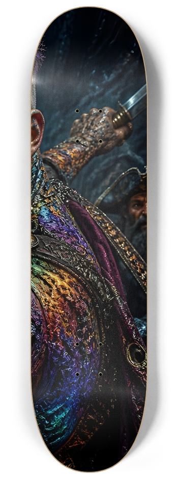 Psychedelic Lavendar Fractal Pirate #4 #3
