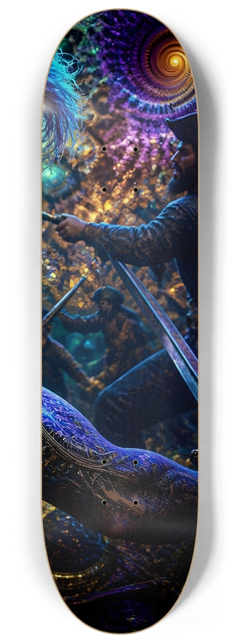 Psychedelic Bleach Blonde Fractal Pirate #12 #3