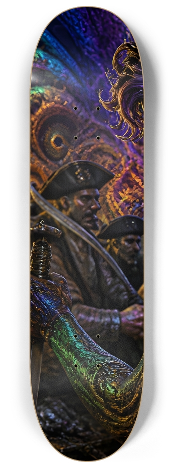 Psychedelic Lavendar Fractal Pirate #14 #1
