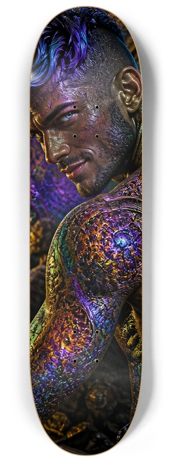Psychedelic Lavendar Fractal Pirate #14 #2