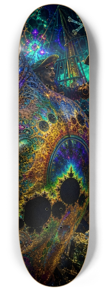 Psychedelic Lavendar Fractal Pirate #13 #3