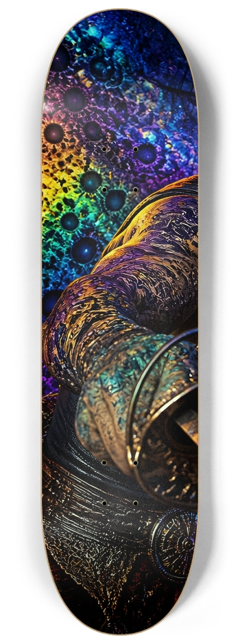 Psychedelic Lavendar Fractal Pirate #10 #1